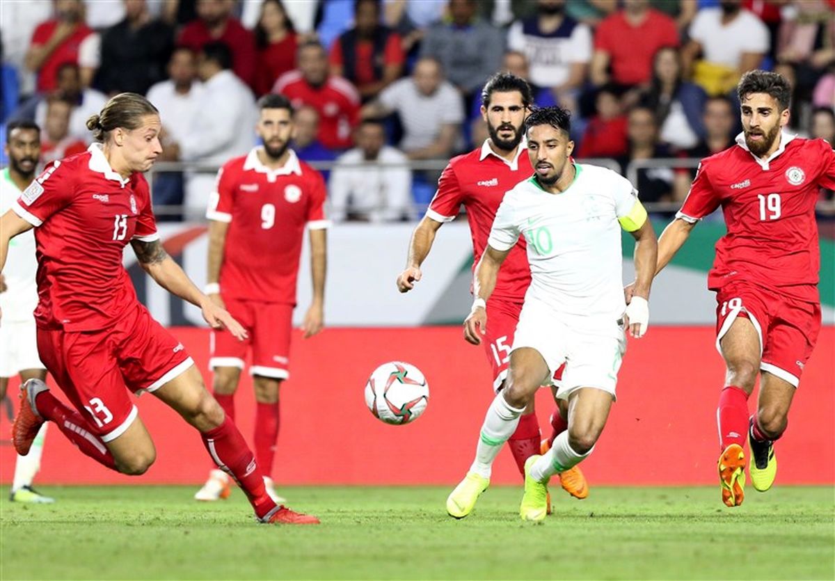 صعود عربستان به مرحله یک شانزدهم با غلبه بر لبنان