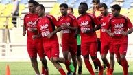 گردوغبار در تمرین پرسپولیس+تصاویر