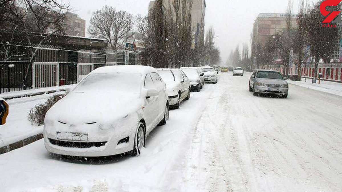  برف تهران را سفیدپوش می کند / جزئیات بارش برف در سایر استان ها