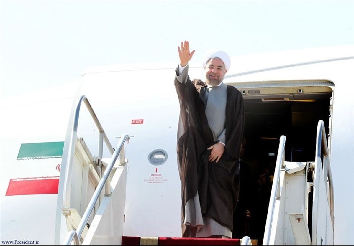روحانی عازم آفریقای جنوبی می شود