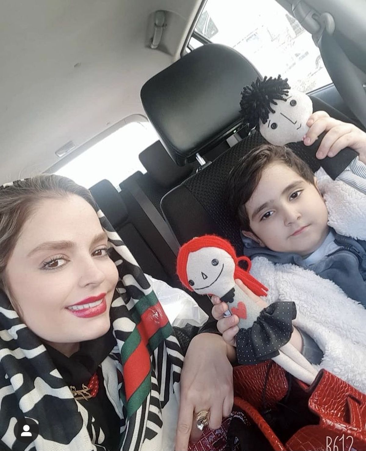 عروسک های قد و نیم قد پسر بازیگر مشهور + عکس