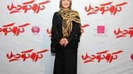 مرجانه گلچین با مانتو چین واچینی اش در اکران خصوصی+عکس