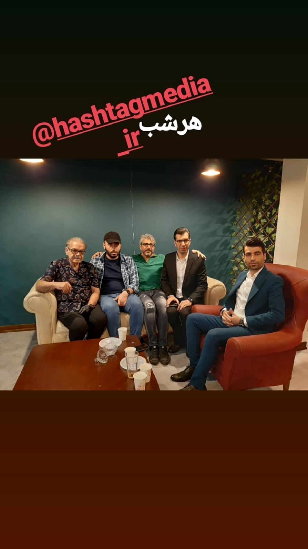 حمید لولایی در کنار فینالیست خندوانه + عکس