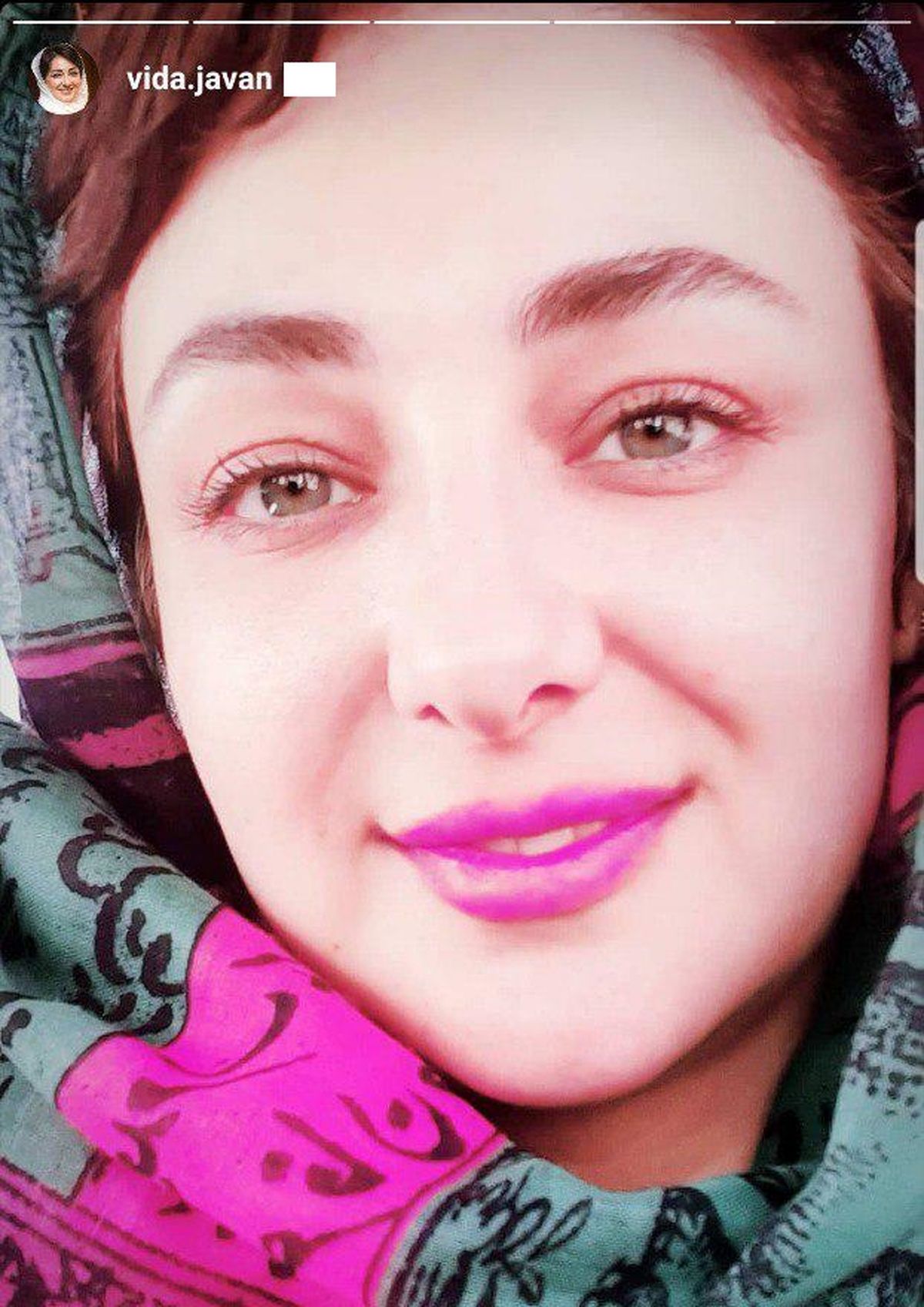 عکس ملیح ویدا جوان