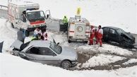 بارش برف و کولاک در 16 استان کشور 