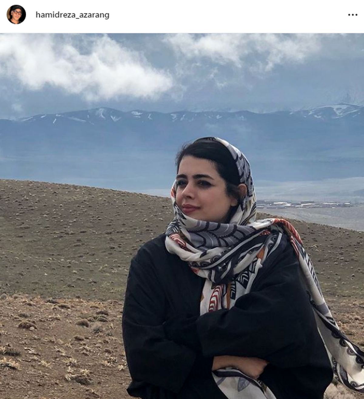 عکس همسر بازیگر  سریال "ن.خ"