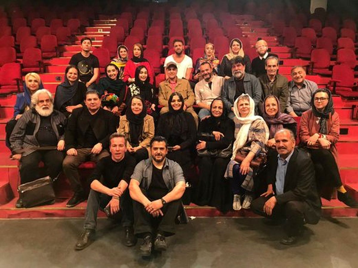 چهره‌هایی که نمایش مهتاب نصیرپور را تماشا کردند
