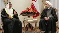 دیدار روحانی با رئیس مجلس امارات عربی متحده