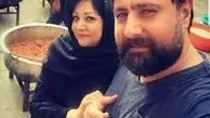 محمد علیزاده و خواهرش در حال پخت نذری+عکس