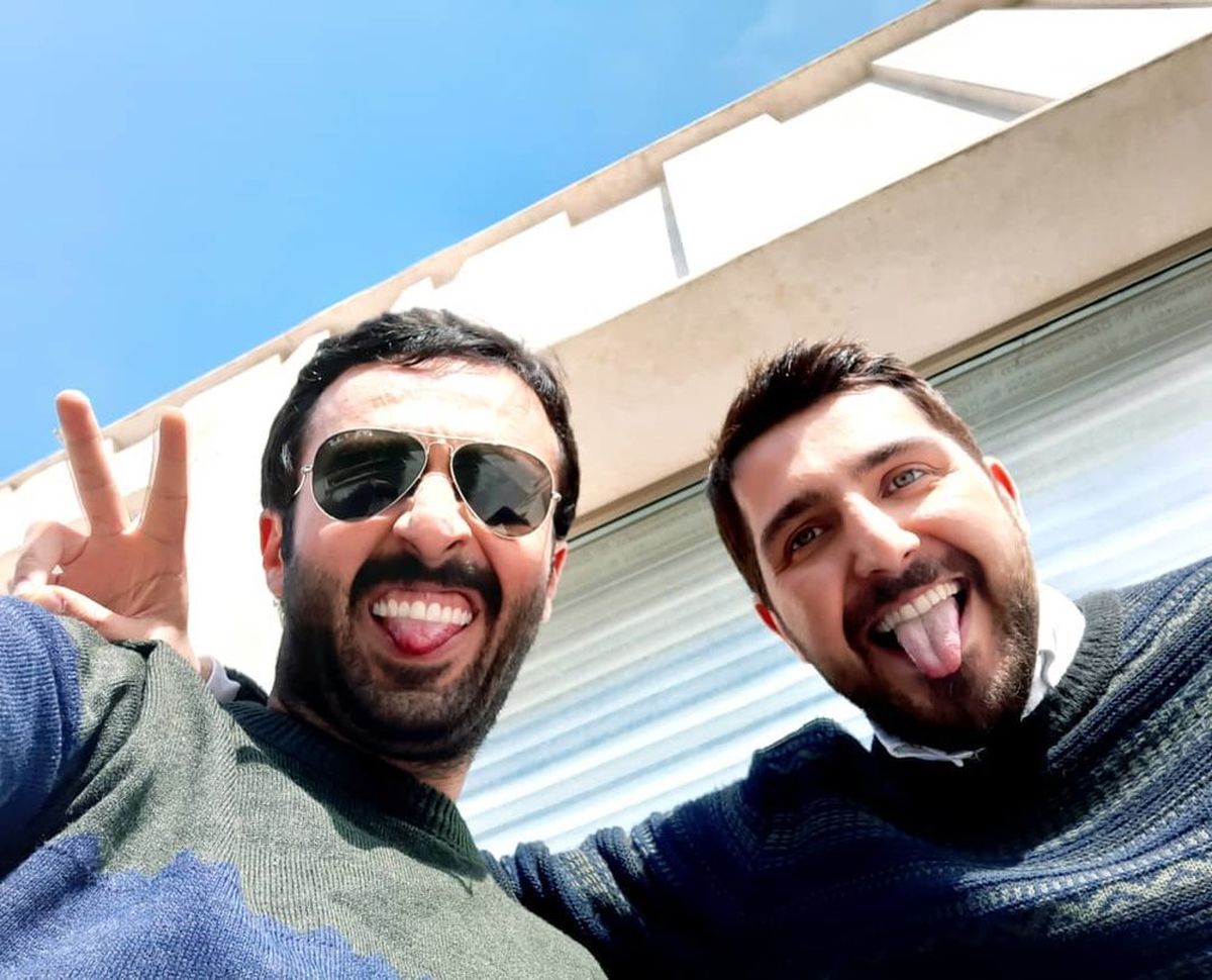 شکلک درآوردن بازیگران سریال دلدار