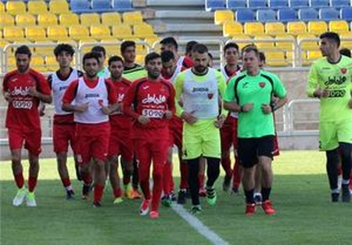 تمرینات پرفشار پرسپولیس ادامه دارد