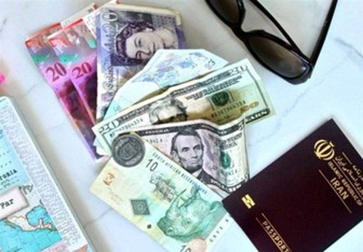 قیمت ارز مسافرتی در 23 مهر 97