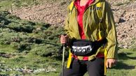 آنا نعمتی در کوه + عکس