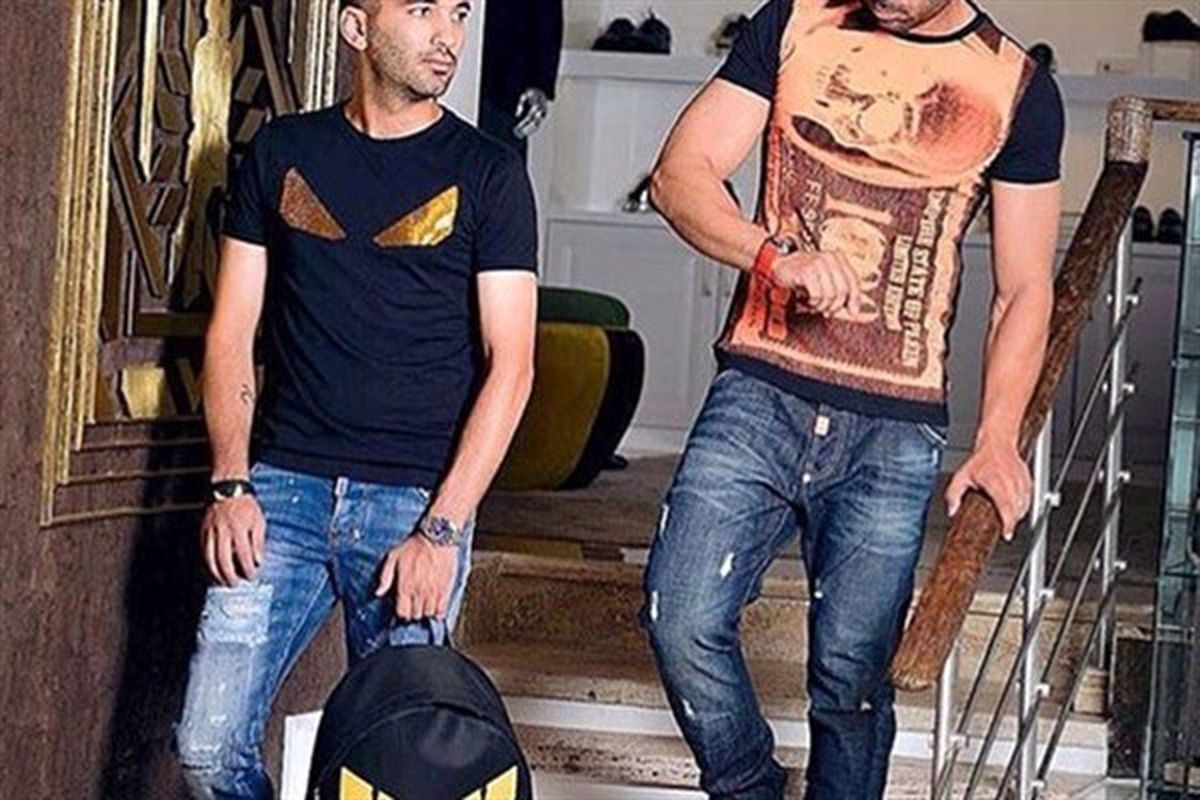 مدلینگ هافبک پرسپولیس و همسر بازیگر معروف (عکس)
