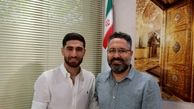 حضور ستاره فوتبال ایران در باشگاه پیکان