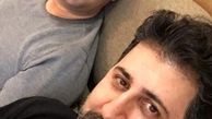 هومن حاجی عبداللهی در خانه دوستش + عکس