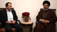 وزیر خارجه لبنان به دیدار سید حسن نصرالله رفت