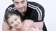 بنیامین و دخترش + عکس