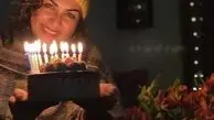 تولد شبانه خانم بازیگر + عکس