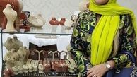  الهام حمیدی در جواهرفروشی+عکس