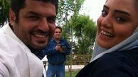 نرگس محمدی و سام درخشانی در پارک+عکس