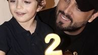 پدرام کریمی و پسرش در تولد + عکس