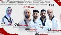 درخشش پاراتکواندوکاران در منچستر با کسب ۴ طلا و 5 سهمیه پارالمپیک پاریس