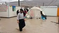 مشکلات بارش باران برای زلزله زدگان سرپل ذهاب و گیلانغرب (عکس)
