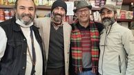 جناب خان و بازیگر ممنوعه در یک فروشگاه + عکس