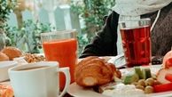 صبحانه لاکچری خانم بازیگر+عکس