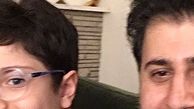 هومن حاجی عبداللهی در کنار پسرش + عکس