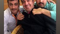 خاطره بازی علی اوجی با بازیگران سریال مهران مدیری + عکس