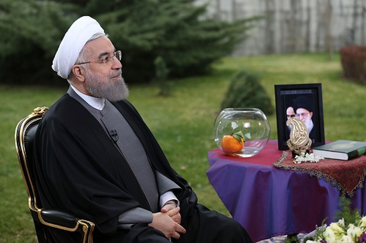 تصویرسازی تلگرامی در پیام های نوروزی روحانی