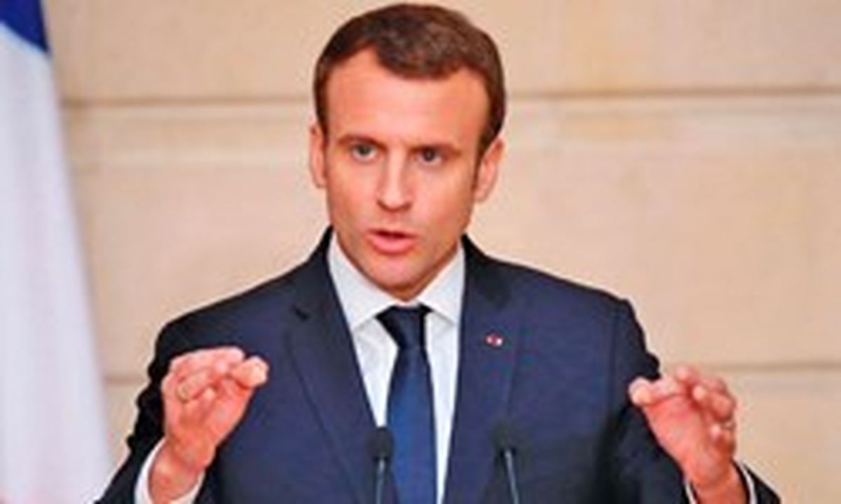 تاکید ماکرون به اشتباه ناجور ترامپ