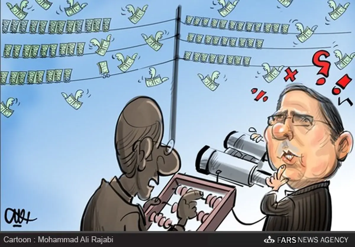 دلار پر...!/ کاریکاتور