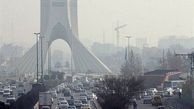  وضعیت قرمز هوای تهران همچنان ادامه دارد