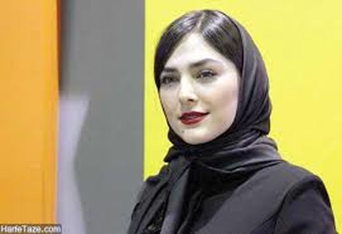 هدی زین العابدین با چشمی معیوب/عکس