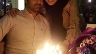 نیلوفر شهیدی و برادرش در رستوران + عکس