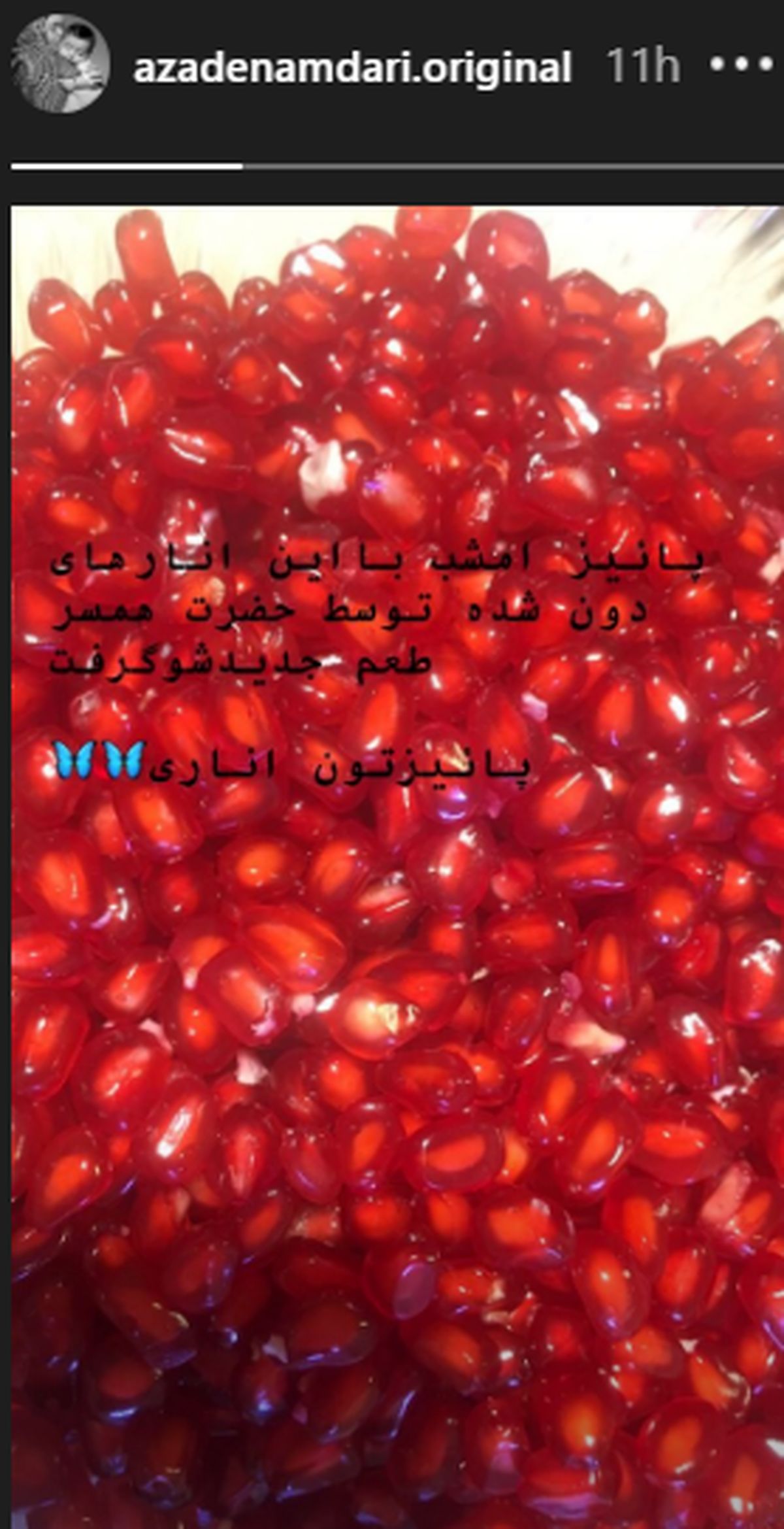 پاییز دونه اناری آزاده نامداری