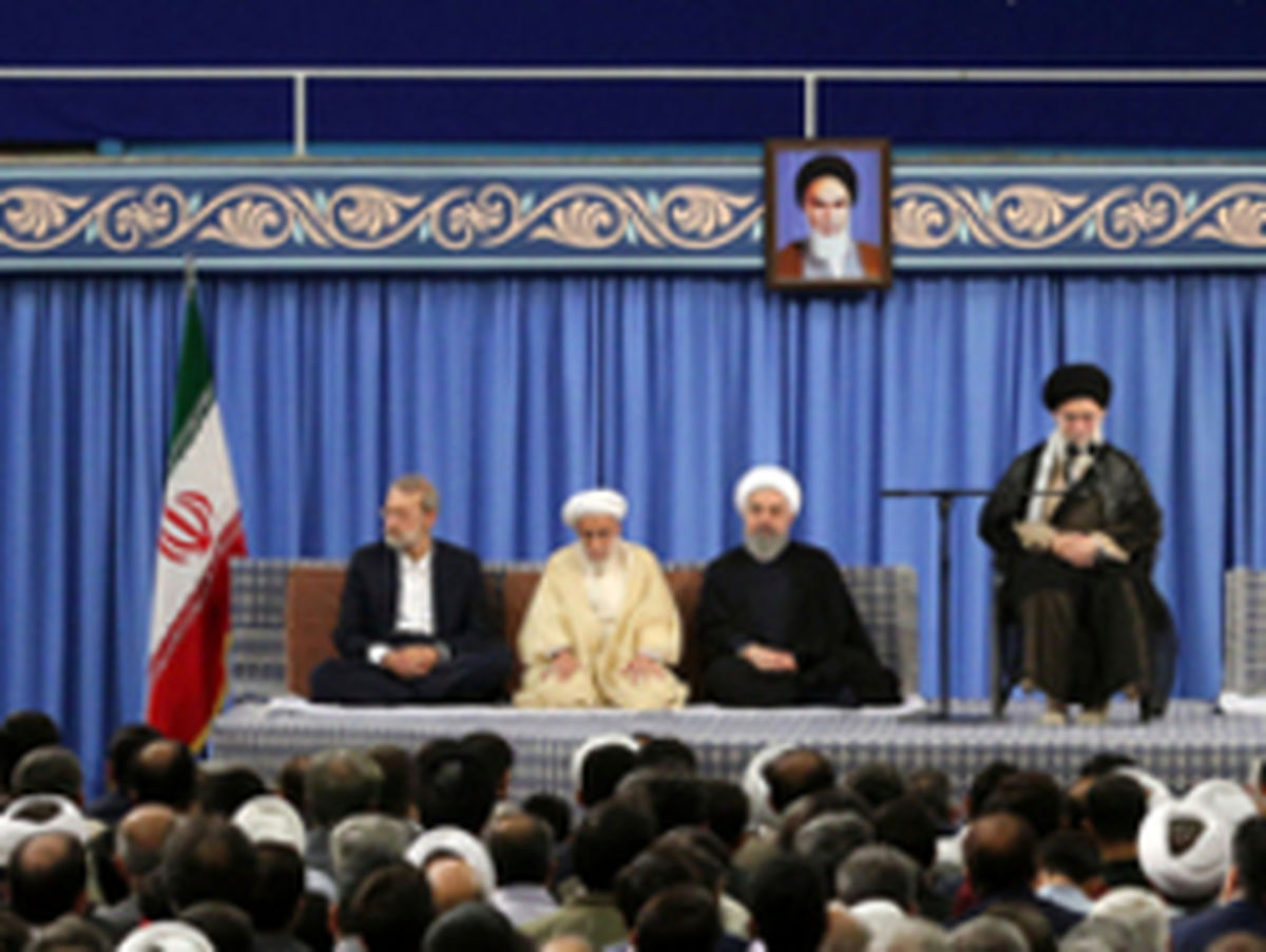 دیدار مسئولان نظام و سفرای کشور‌های اسلامی با رهبر انقلاب