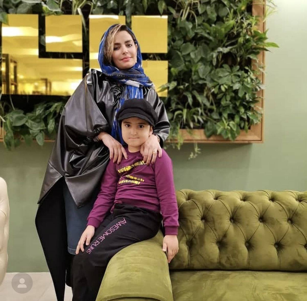 سپیده خداوردی و‌ پسرش + عکس
