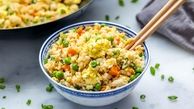 طرز تهیه فراید رایس یک پلو چینی معروف