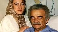 عکس منوچهر نوذری و دخترش در بیمارستان