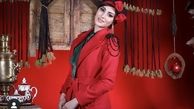 استایل کریسمسی مریم مومن + عکس