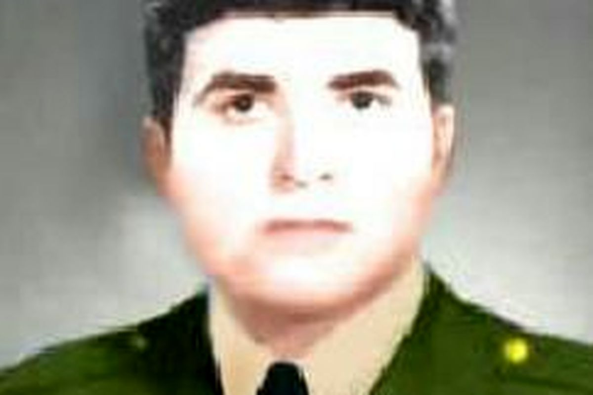 سروان معصومی از ناحیه سر شهید شد 