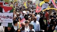«تهران» امروز پایتخت «فلسطین»/ گزارش تفصيلي «پارس» از خروش ملت ايران علیه نسل‌کشی اسراييل