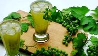 طرز تهیه شربت آبغوره ترش و خوشمزه ی شمالی