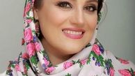 شال گل گلی شبنم مقدمی + عکس