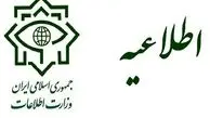 اطلاعیه وزارت اطلاعات درباره فعالیت جریان‌های مشکوک و ضدانقلاب