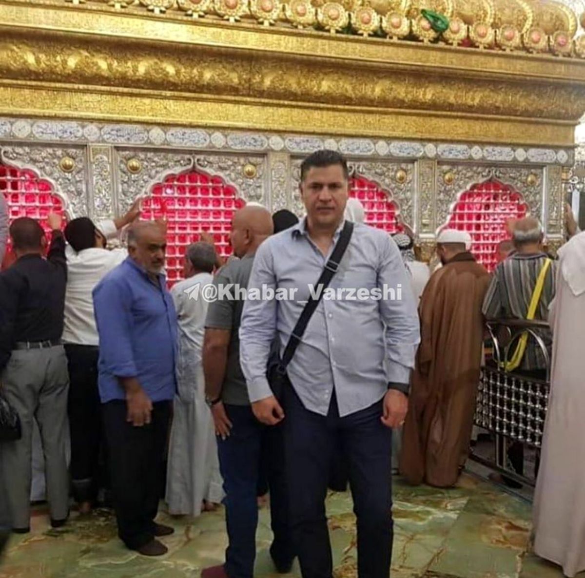 محل نیایش علی دایی در روز عرفه+عکس